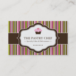 Cartes de visite lunatiques de boulangerie