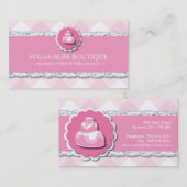 Cartes de visite lunatiques de boulangerie (Devant / Derrière)