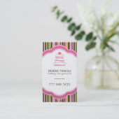 Cartes de visite lunatiques de boulangerie (Debout devant)