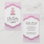 Cartes de visite lunatiques de boulangerie (Devant / Derrière)