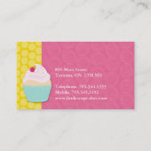 Cartes de visite lunatiques de boulangerie (Dos)