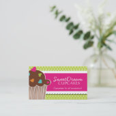 Cartes de visite lunatiques de boulangerie de (Debout devant)