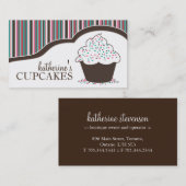 Cartes de visite lunatiques de petit gâteau de la (Devant / Derrière)