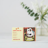 Cartes de visite lunatiques faits sur commande de (Debout devant)