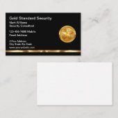 Cartes de visite Lux de services de sécurité Class (Devant / Derrière)