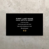 Cartes de visite Luxe Minimaliste