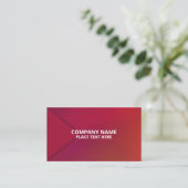Cartes de visite luxueuses minimalistes (Debout devant)