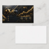  Cartes de visite  Luxury Business (Devant / Derrière)