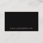 Cartes de visite magiques de lune de sirène (Dos)