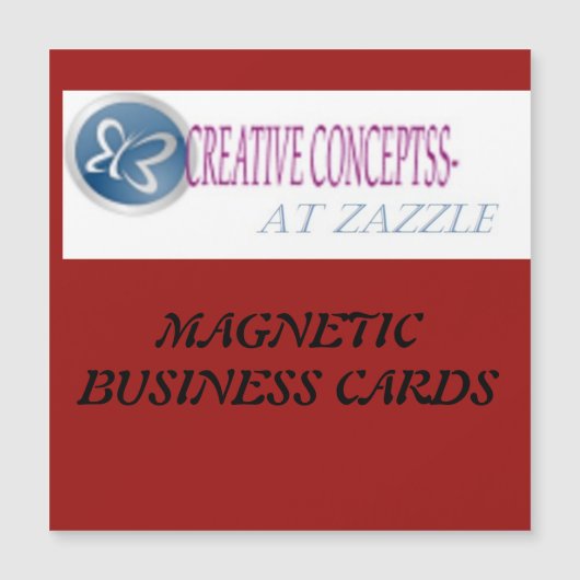 CARTES DE VISITE MAGNÉTIQUES (Devant)
