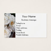 Cartes de visite magnétiques - Auto-promotion (Dos)