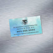 Cartes de visite magnétiques de chiropractie (In Situ)