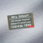 Cartes de visite magnétiques de l'information de (In Situ)