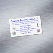 Cartes de visite magnétiques de LLC de traçages (In Situ)