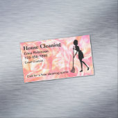 Cartes de visite magnétiques de ménage à la maison (In Situ)