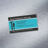 Cartes de visite magnétiques modernes Handyman (In Situ)