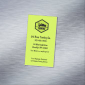 Cartes de visite magnétiques simples pour remorqua (In Situ)