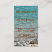 Cartes de visite magyars de chien de Vizsla (Dos)