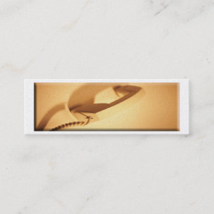 cartes de visite maigres :