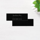 Cartes de visite maigres à oreille noire (Bureau)
