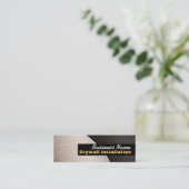 Cartes de visite maigres de cloison sèche (Debout devant)