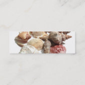 Cartes de visite maigres de coquillages (Dos)