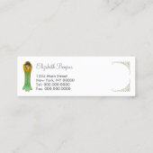 Cartes de visite maigres de ~ d'enchantement de (Dos)