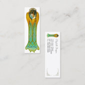 Cartes de visite maigres de ~ d'enchantement de (Devant / Derrière)