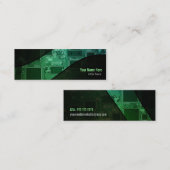 Cartes de visite maigres de puce (Devant / Derrière)