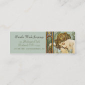 Cartes de visite maigres de signet de Nouveau (Dos)