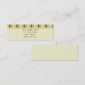 Cartes de visite maigres rebelles de profil (Devant / Derrière)