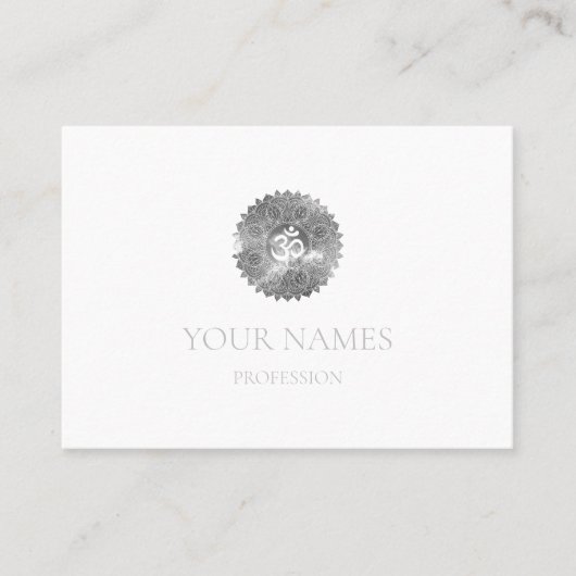 CARTES DE VISITE: MANDALA PLANCHER + OHM (Devant)