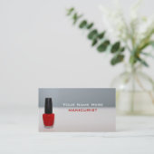 Cartes de visite manicuristes (Debout devant)