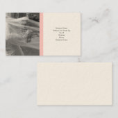 Cartes de visite mariages (Devant / Derrière)