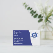 Cartes de visite marines (Debout devant)