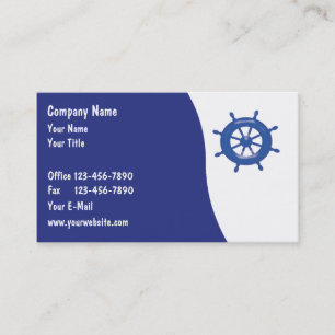 Cartes de visite marines