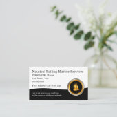 Cartes de visite marins classiques (Debout devant)