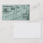 Cartes de visite marins de canotage (Devant / Derrière)