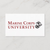 Cartes de visite MCU (Dos)