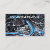 Cartes de visite mécaniques à deux côtés de moto (Devant)