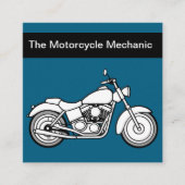 Cartes de visite mécaniques de motocyclette modern (Devant)