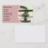 Cartes de visite Médicale (Devant / Derrière)