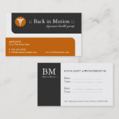 Cartes de visite Médicale (Devant / Derrière)