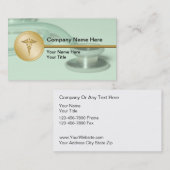 Cartes de visite Médicale (Devant / Derrière)