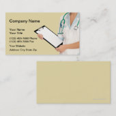 Cartes de visite Médicale (Devant / Derrière)