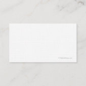 Cartes de visite Médicale (Dos)