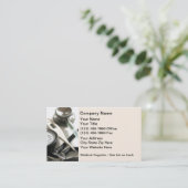 Cartes de visite Médicale (Debout devant)