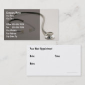 Cartes de visite Médicale (Devant / Derrière)