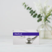 Cartes de visite Médicale (Debout devant)