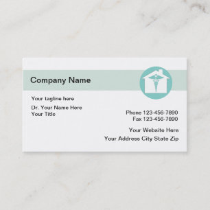 Cartes de visite Médicale à la maison